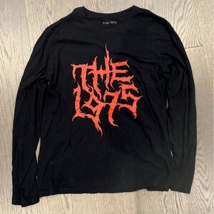 The 1975 Official Metal Logo Long-Sleeve Tee
